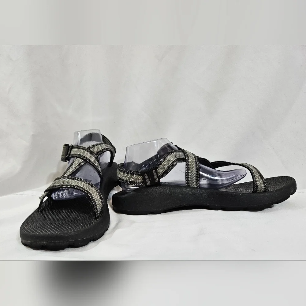 Chaco Z1 black grey sandals men's size 12